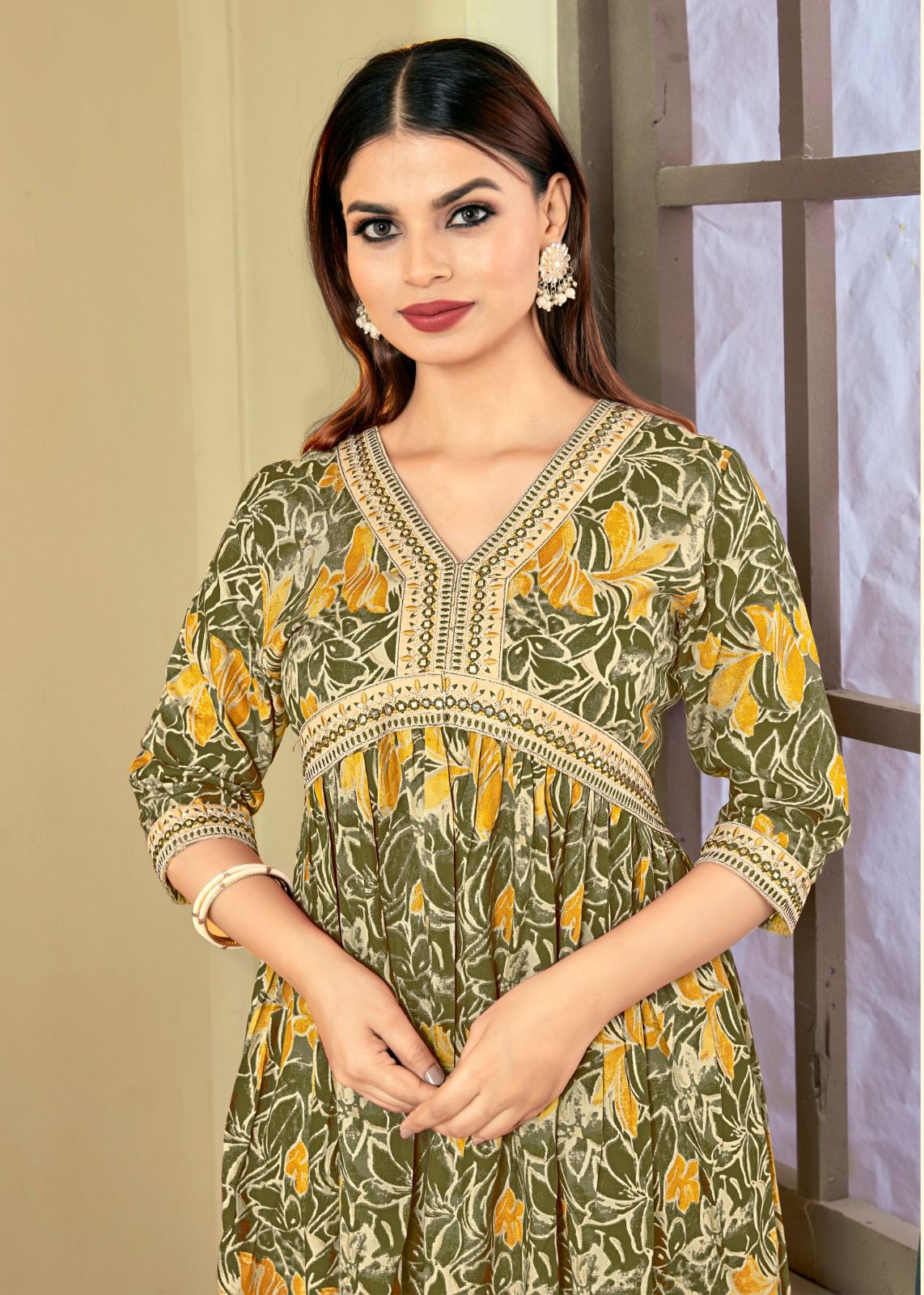 Aaliyaa 3 By Sangeet Embroidery Rayon Printed Kurtis Wholesale Market In Surat